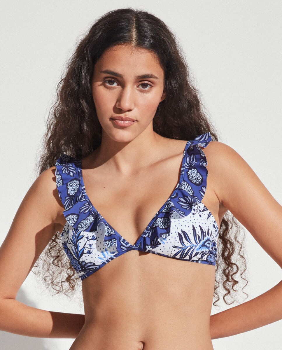 Top de bikini triangular sin aro y con foam extraíble · Gisela · El Corte Inglés