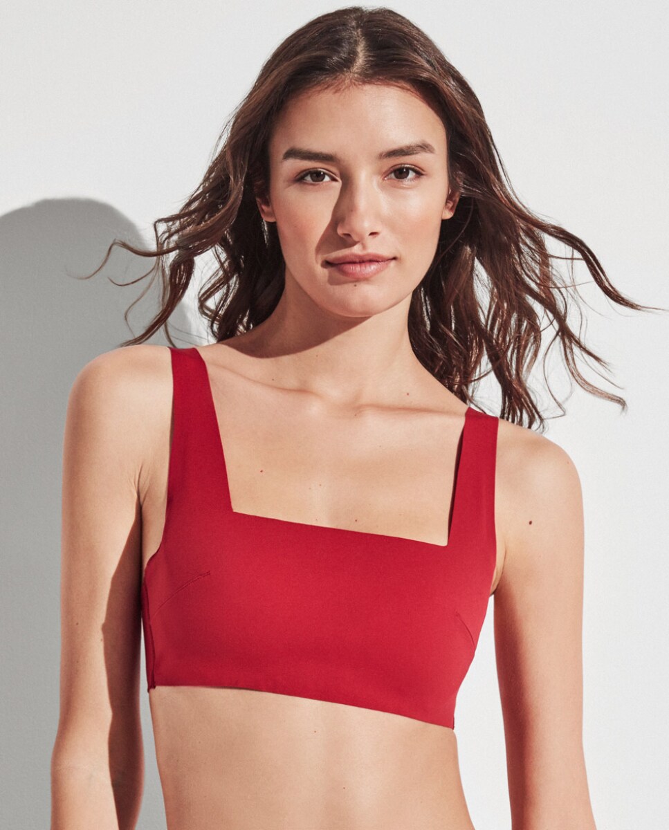 Top de bikini multiposición con aro y foam · Gisela · El Corte Inglés