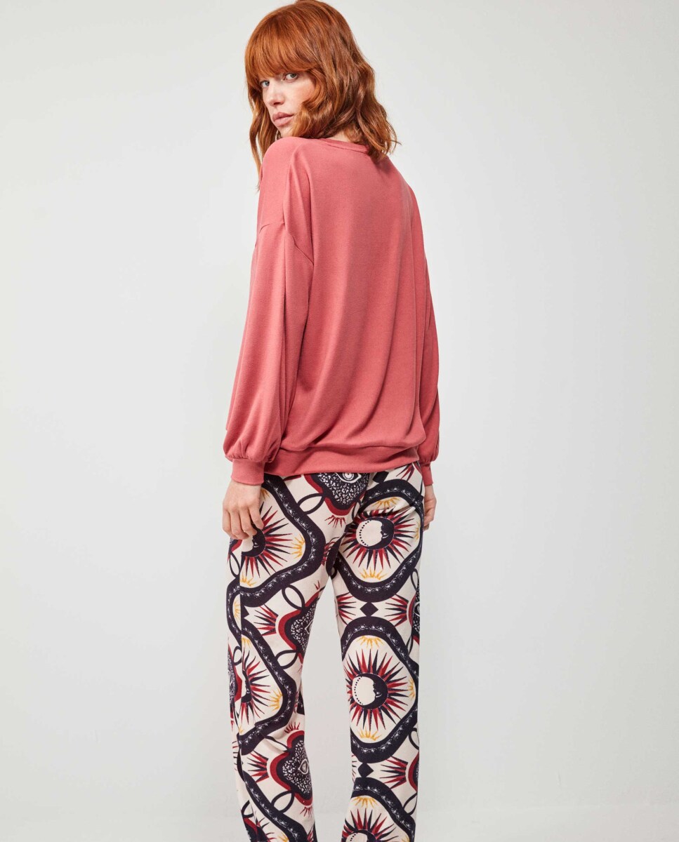 Pantalones Pijamas Algodon Mujer El Corte Ingles Pijama De Mujer - Main Image