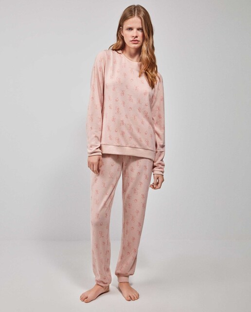 Imagen 0 de Pijama de mujer largo con estampado Tweety