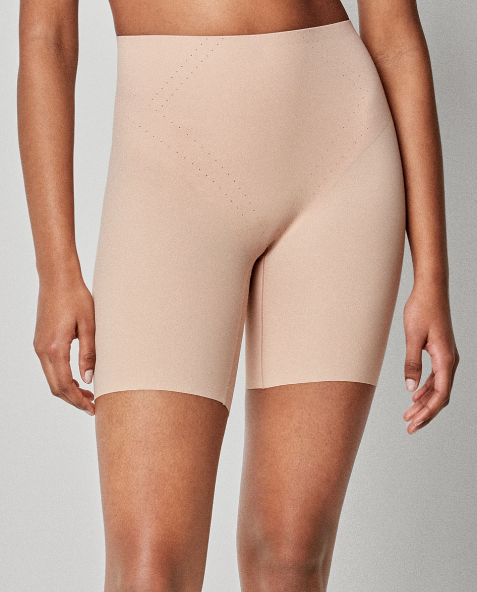 Pantalón reductor con refuerzo delantero - Gisela - Natural Natural-1