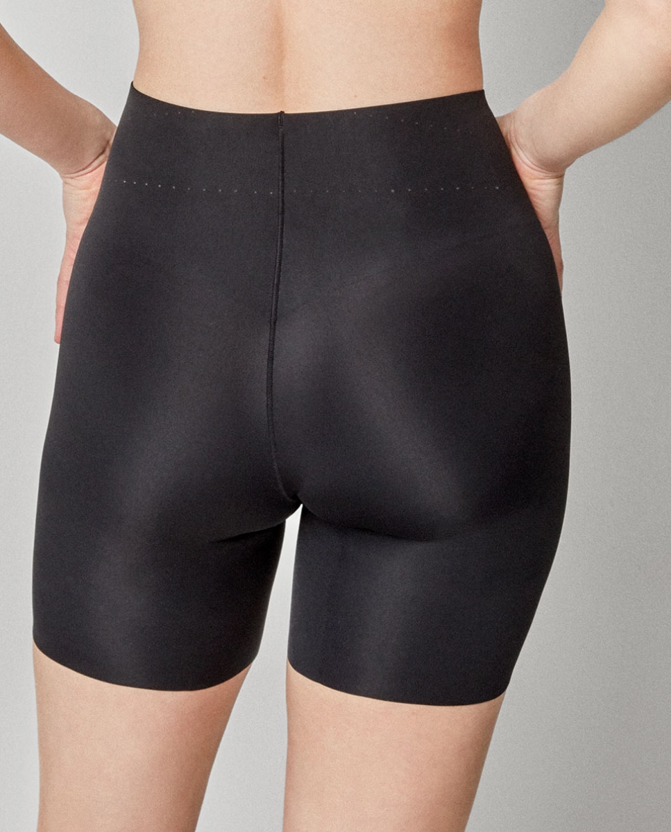 Pantalón reductor con refuerzo delantero - Gisela - Negro Negro-2