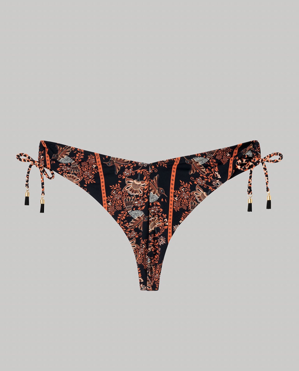 Braguita bikini brasileña corte en V - Gisela - Multicolor Multicolor-5