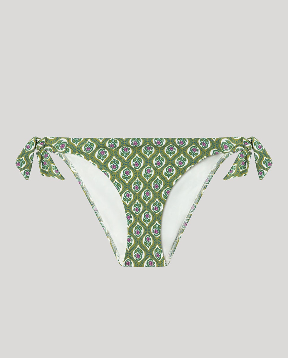 Braguita bikini ajustable en laterales - Gisela - Verde Verde-5