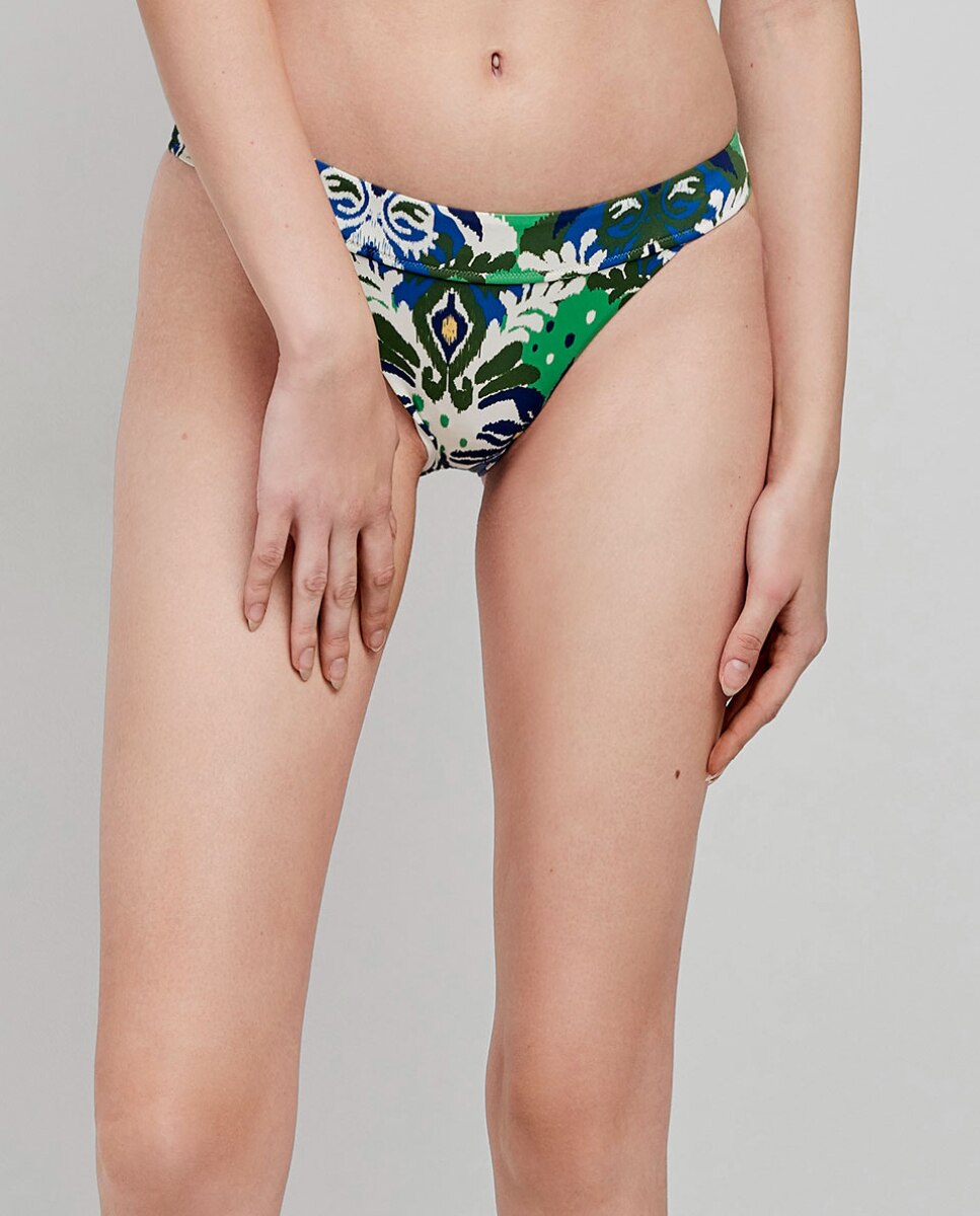 Braguita bikini clásica tejido estampado - Gisela - Multicolor Multicolor-2