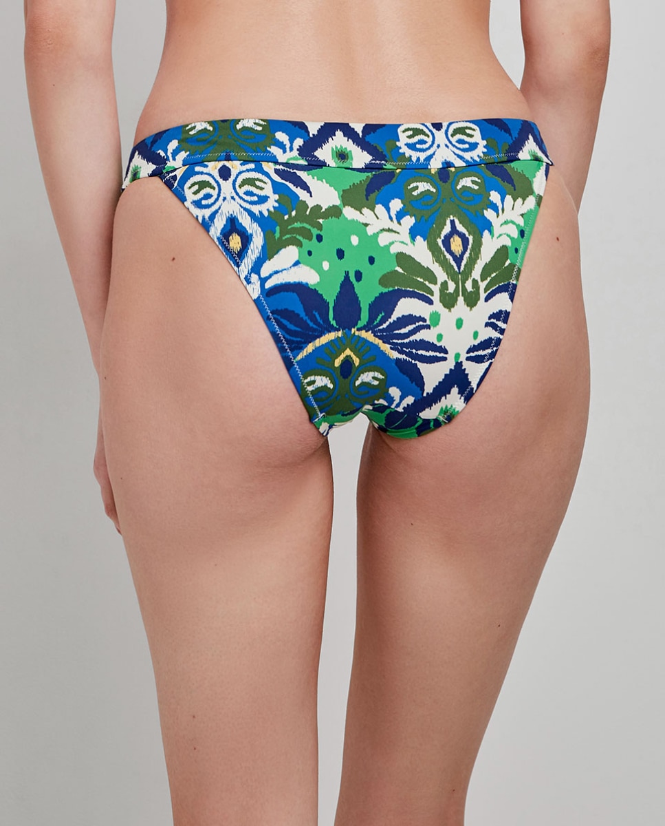 Braguita bikini clásica tejido estampado - Gisela - Multicolor Multicolor-5