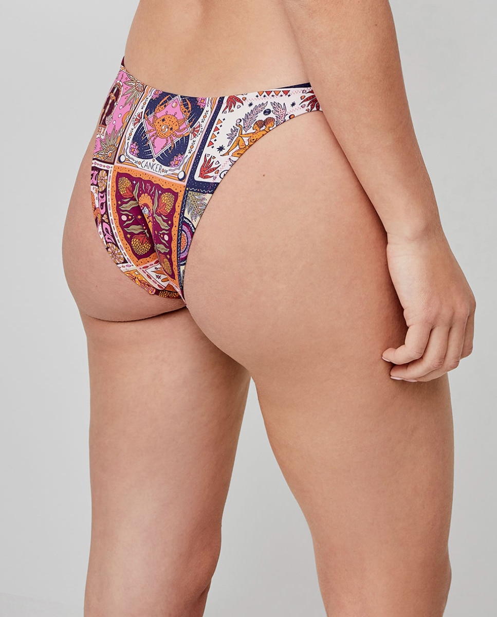 Braguita bikini tejido estampado - Gisela - Multicolor Multicolor-4