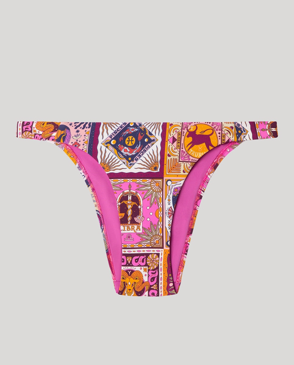 Braguita bikini tejido estampado - Gisela - Multicolor Multicolor-5