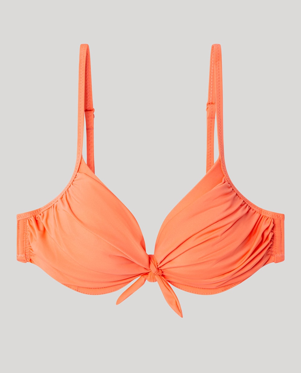 Top bikini push up con aro - Gisela - Coral Coral-5