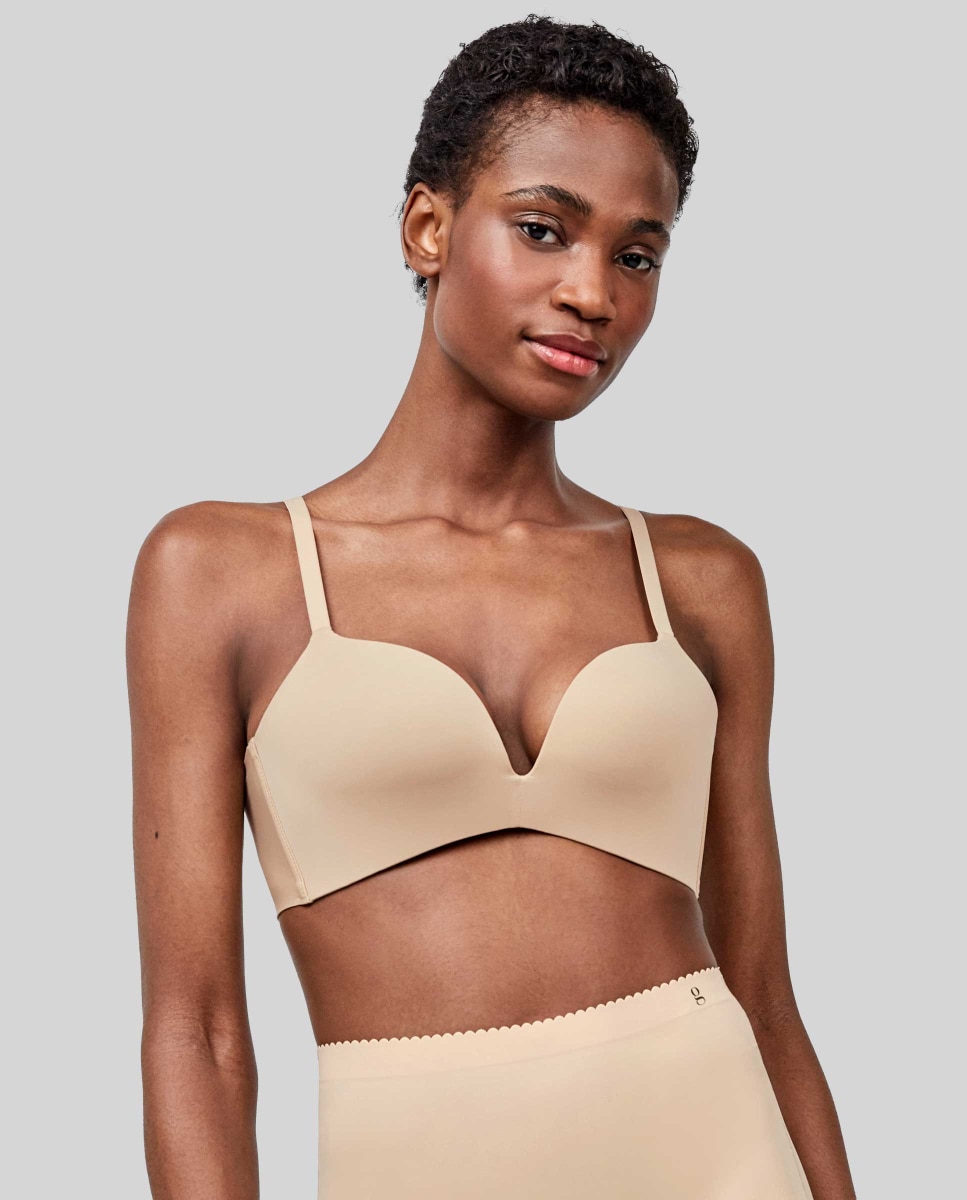 Sujetador de mujer push up escote extremo - Gisela - Piel Piel-4
