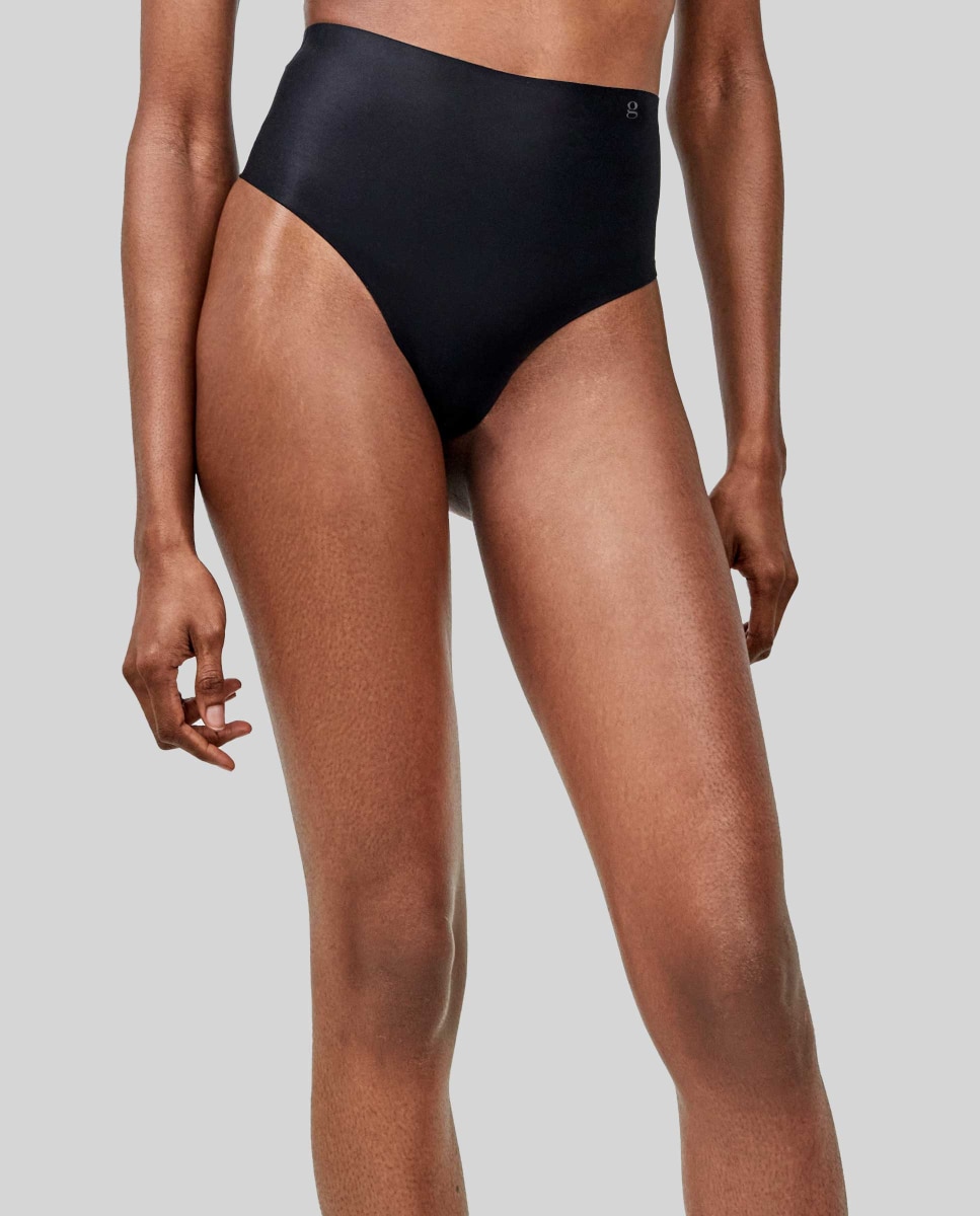 Tanga alto moldeador - Gisela - Negro Negro-1