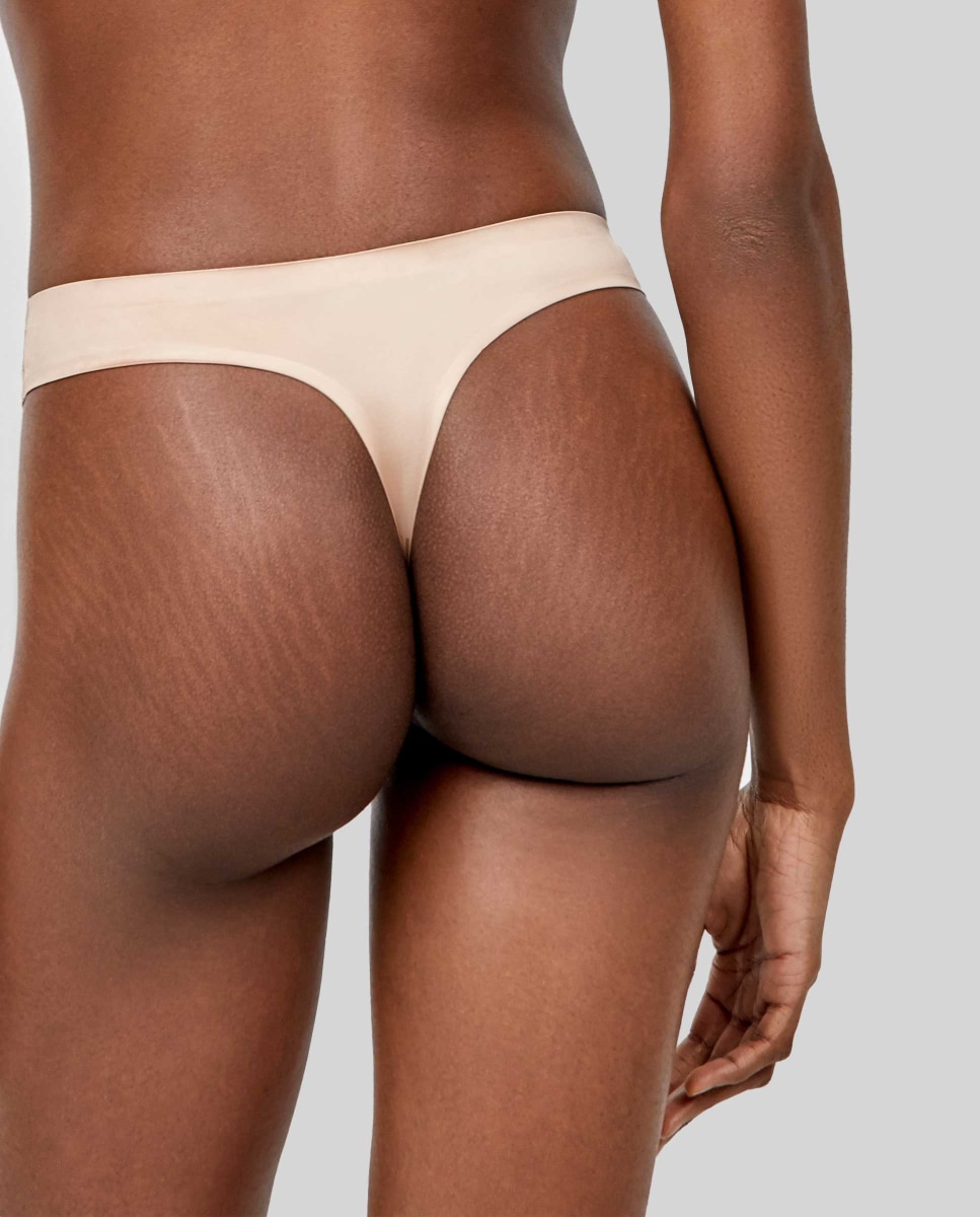 Tanga con acabados termofusionados - Gisela - Piel Piel-3