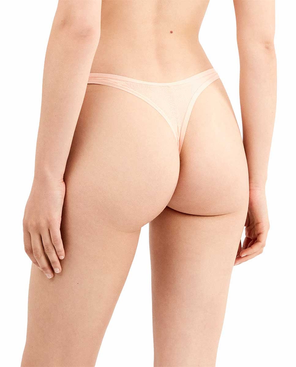 Tanga corte en V - Gisela - Rosa claro Rosa claro-3