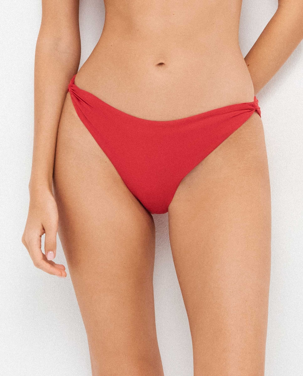Gisela - Braguita bikini clásica con detalle de nudo en laterales.