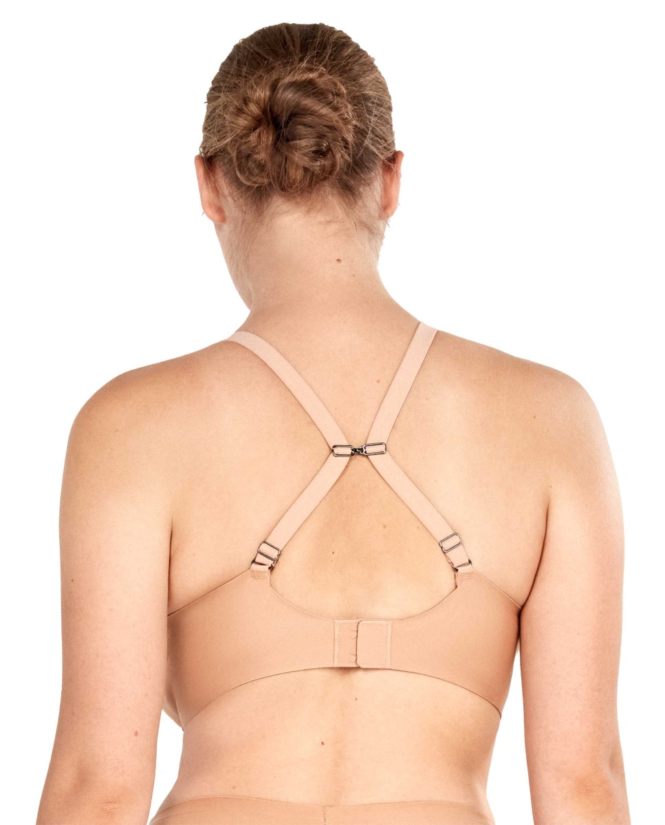 Sujetador reductor de mujer sin aros - Gisela - Piel Piel-4