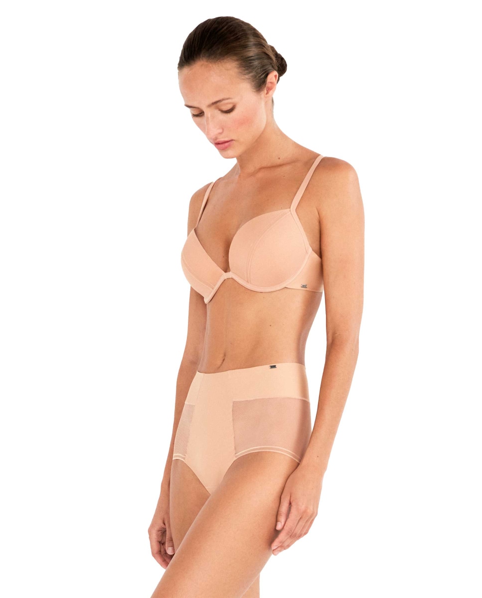 Imagen 2 de Sujetador de mujer Push Up +2 - Gisela - Piel Piel