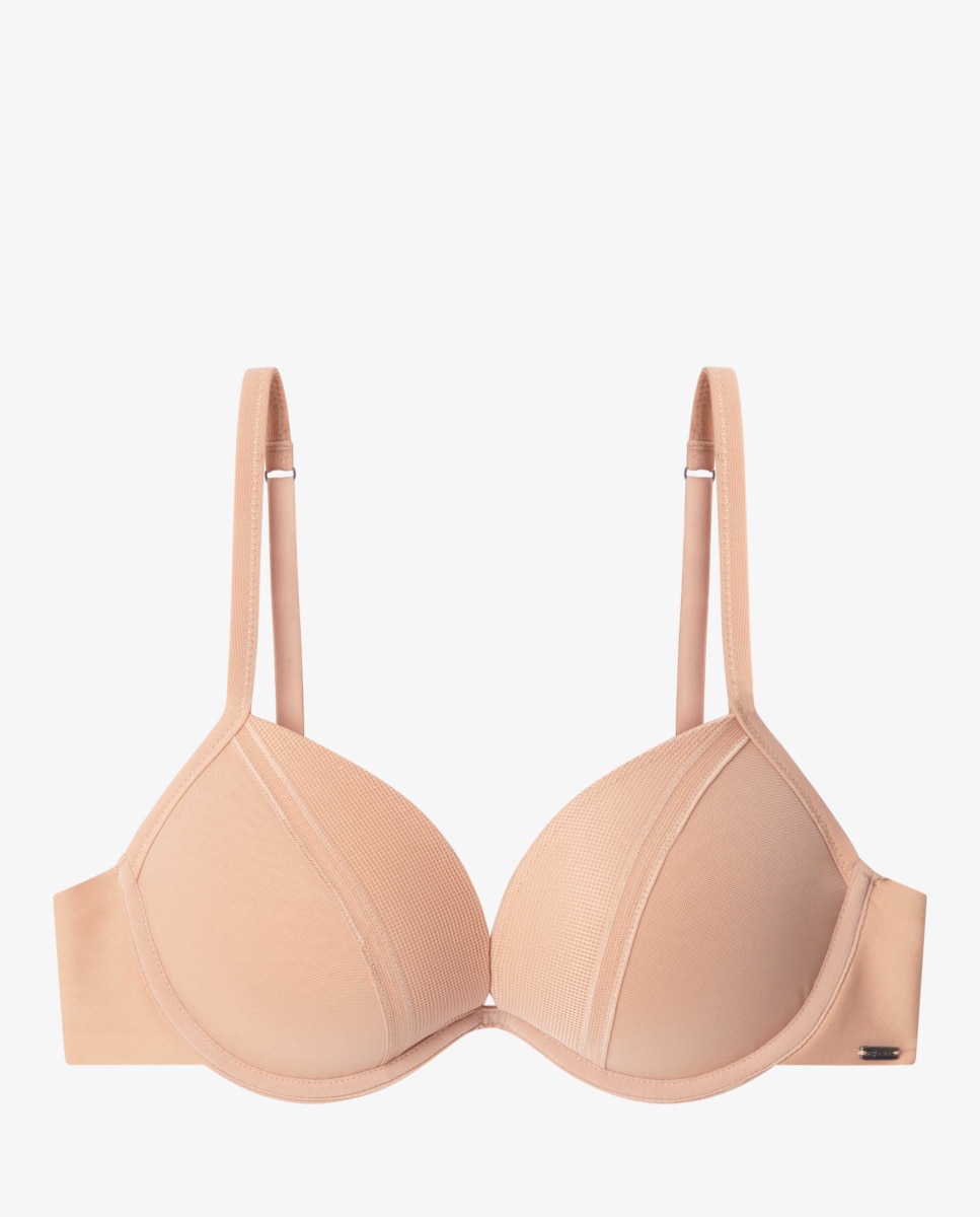 Imagen 4 de Sujetador de mujer Push Up +2 - Gisela - Piel Piel