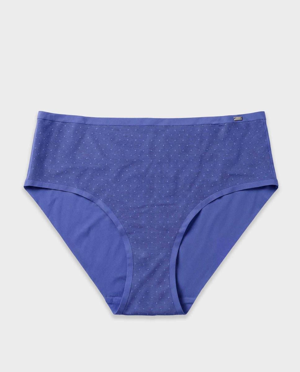 Braguita clásica alta de mujer - Gisela - Azul Azul-5