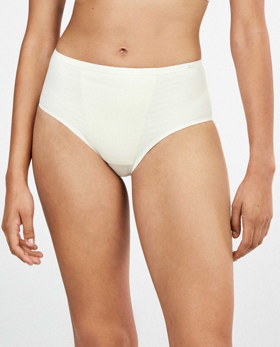 Braguita clásica alta de mujer - Gisela - Beige Beige-4