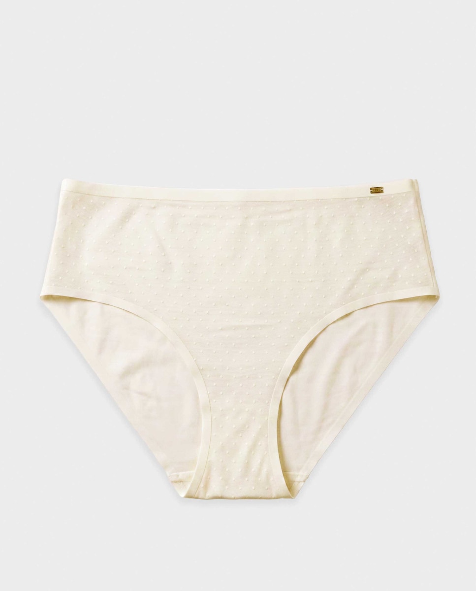 Braguita clásica alta de mujer - Gisela - Beige Beige-5