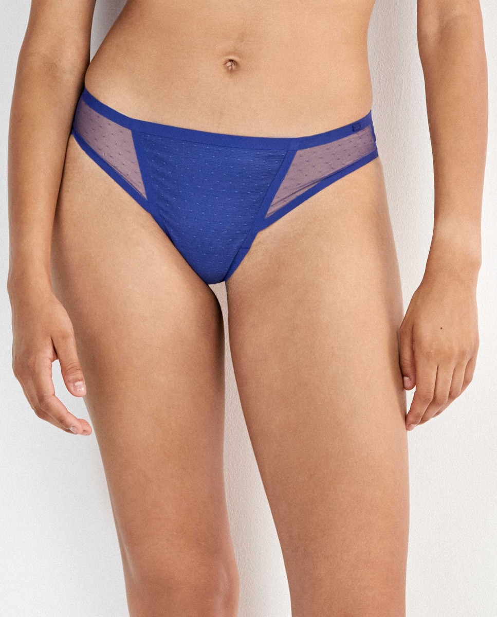 Braguita brasileña de mujer - Gisela - Azul Azul-3