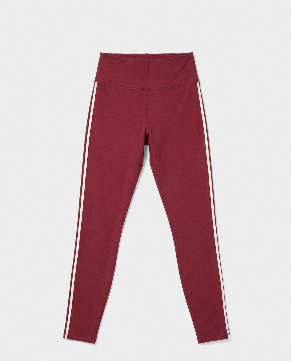 Legging deportivo de mujer comfort - Gisela - Granate Granate-5