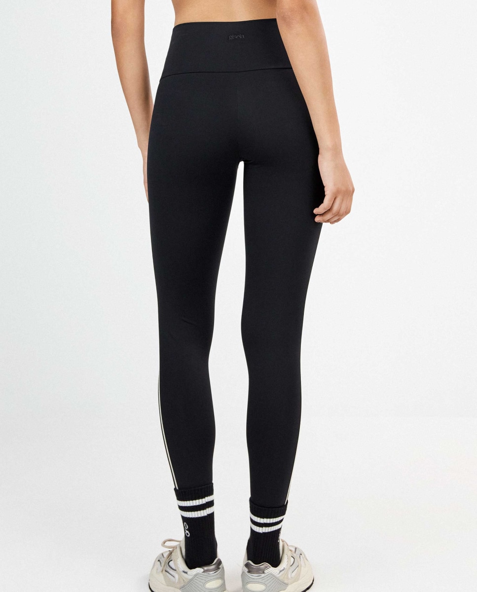 Legging deportivo de mujer comfort - Gisela - Negro Negro-4