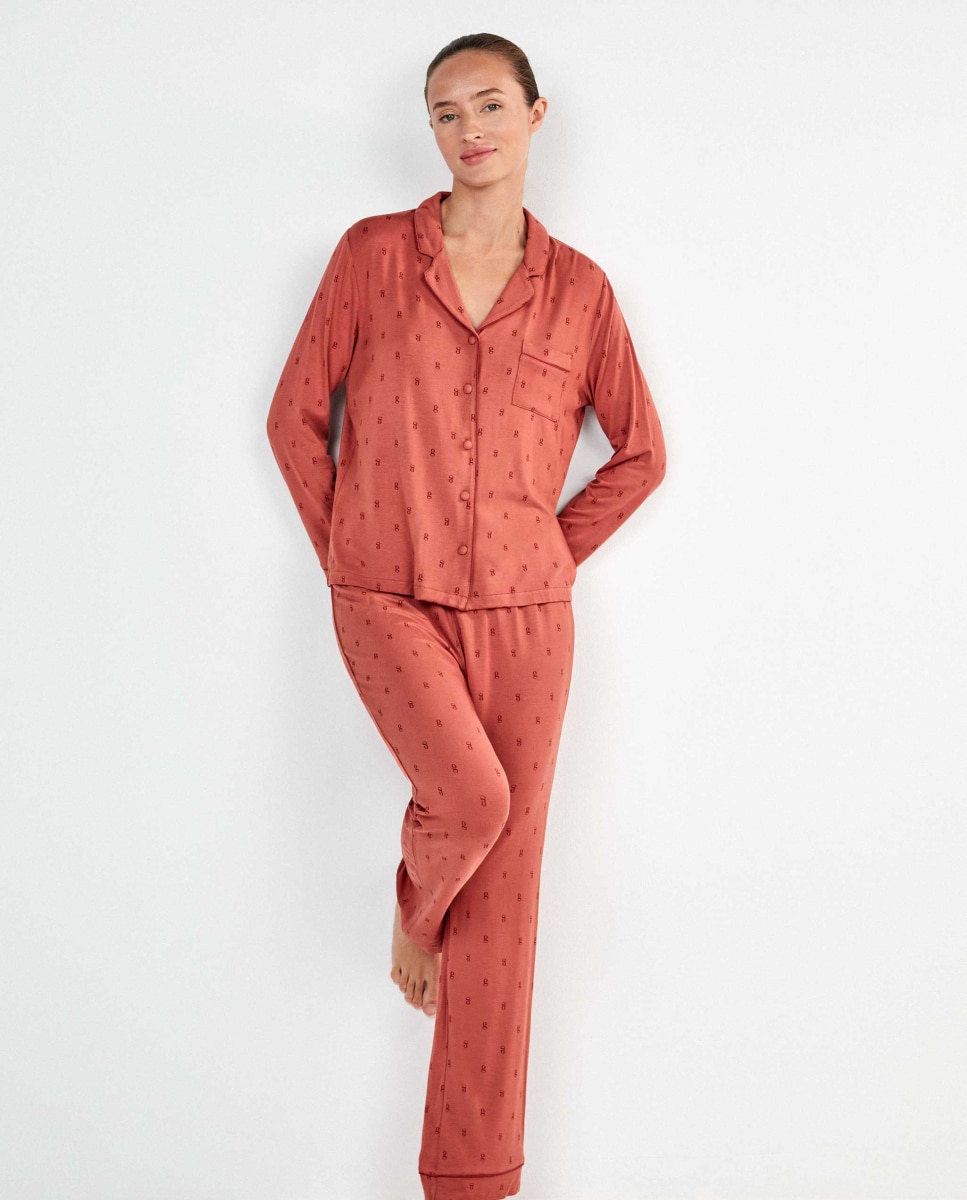 Pijama camisero de mujer - Gisela - Caldera Caldera-1