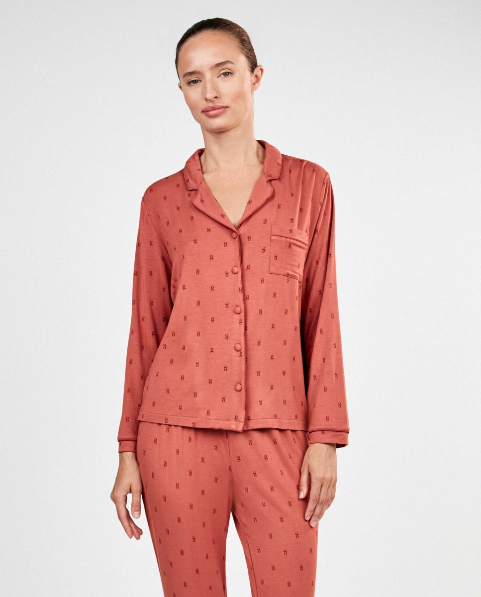 Pijama camisero de mujer - Gisela - Caldera Caldera-2