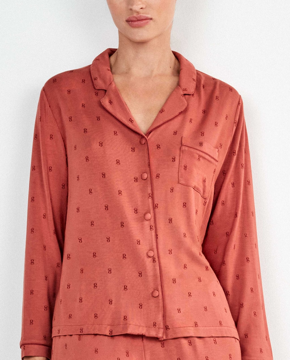 Pijama camisero de mujer - Gisela - Caldera Caldera-3