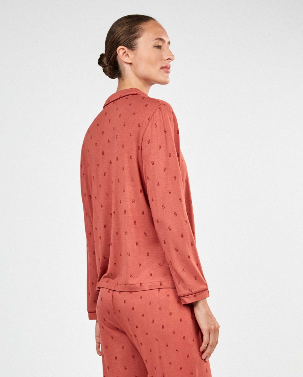 Pijama camisero de mujer - Gisela - Caldera Caldera-4