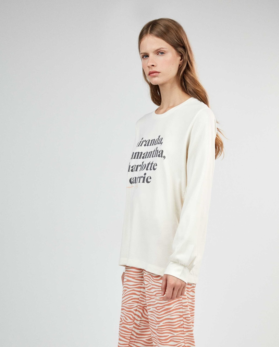 Pijama largo de mujer sex and the city - Gisela - Crudo Crudo-2