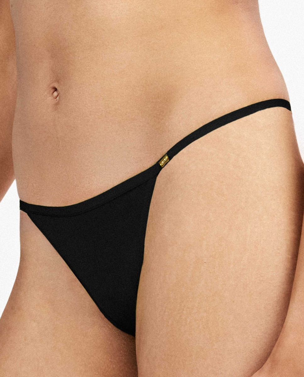 Braguita brasileña de mujer - Gisela - Negro Negro-5