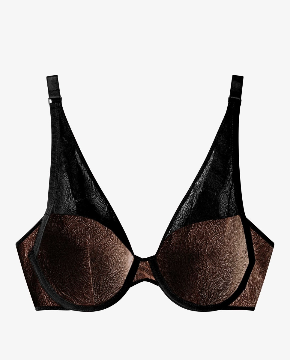 Sujetador capacidad de mujer reductor de axila - Gisela - Negro Negro-3