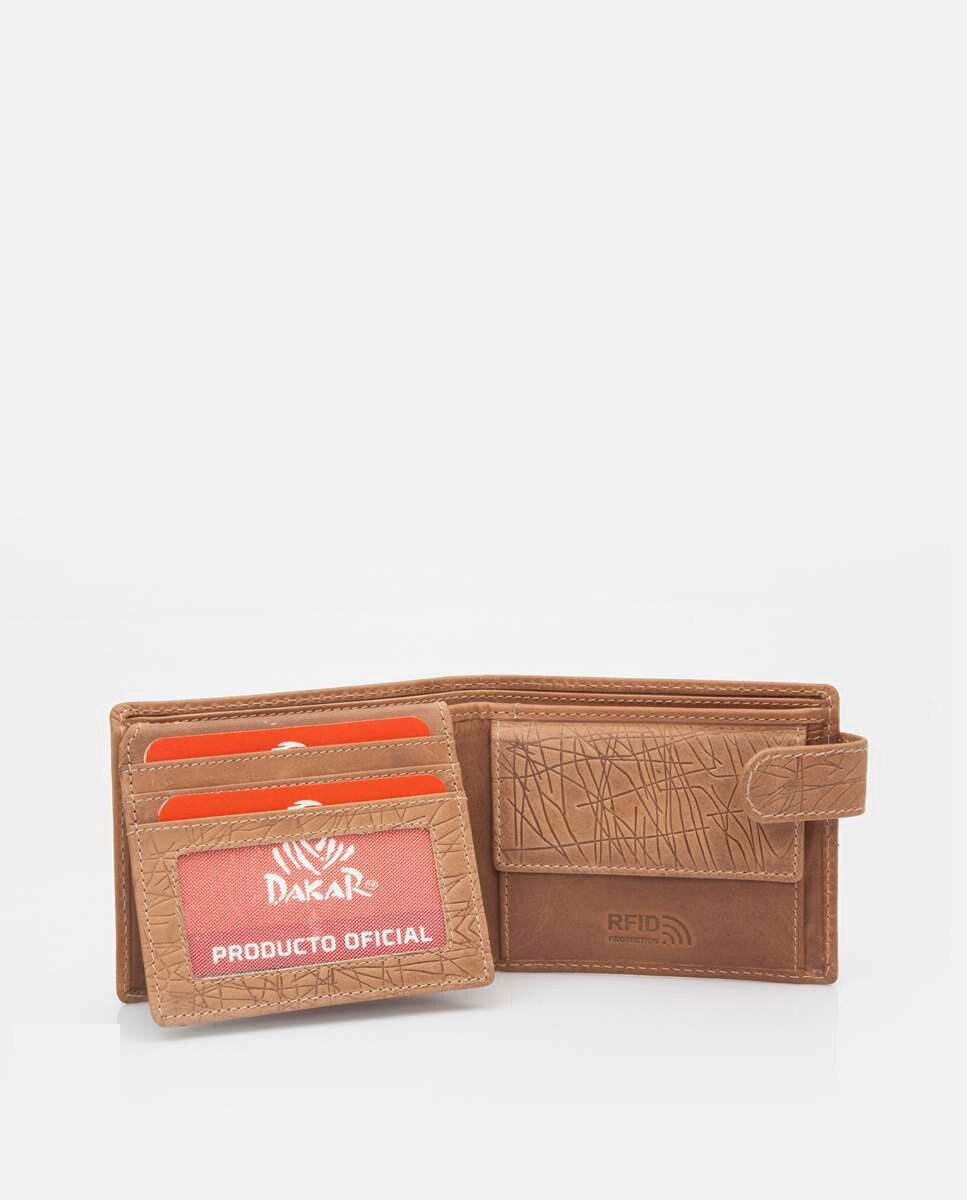 cartera de cuero vacuno