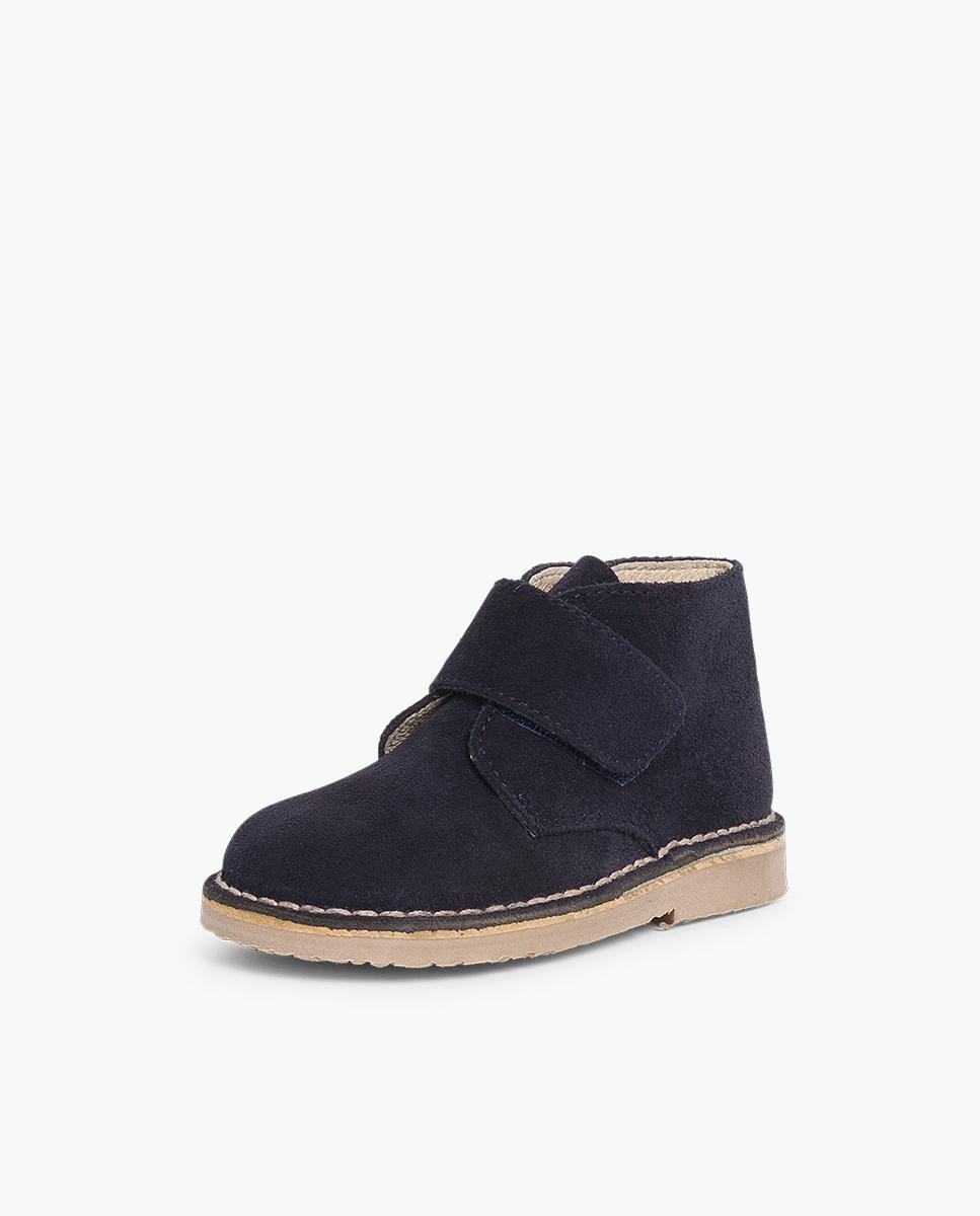 Botas de Bebé Niño Botas Safari tira adherente - Pisamonas - Azul marino Azul marino-2