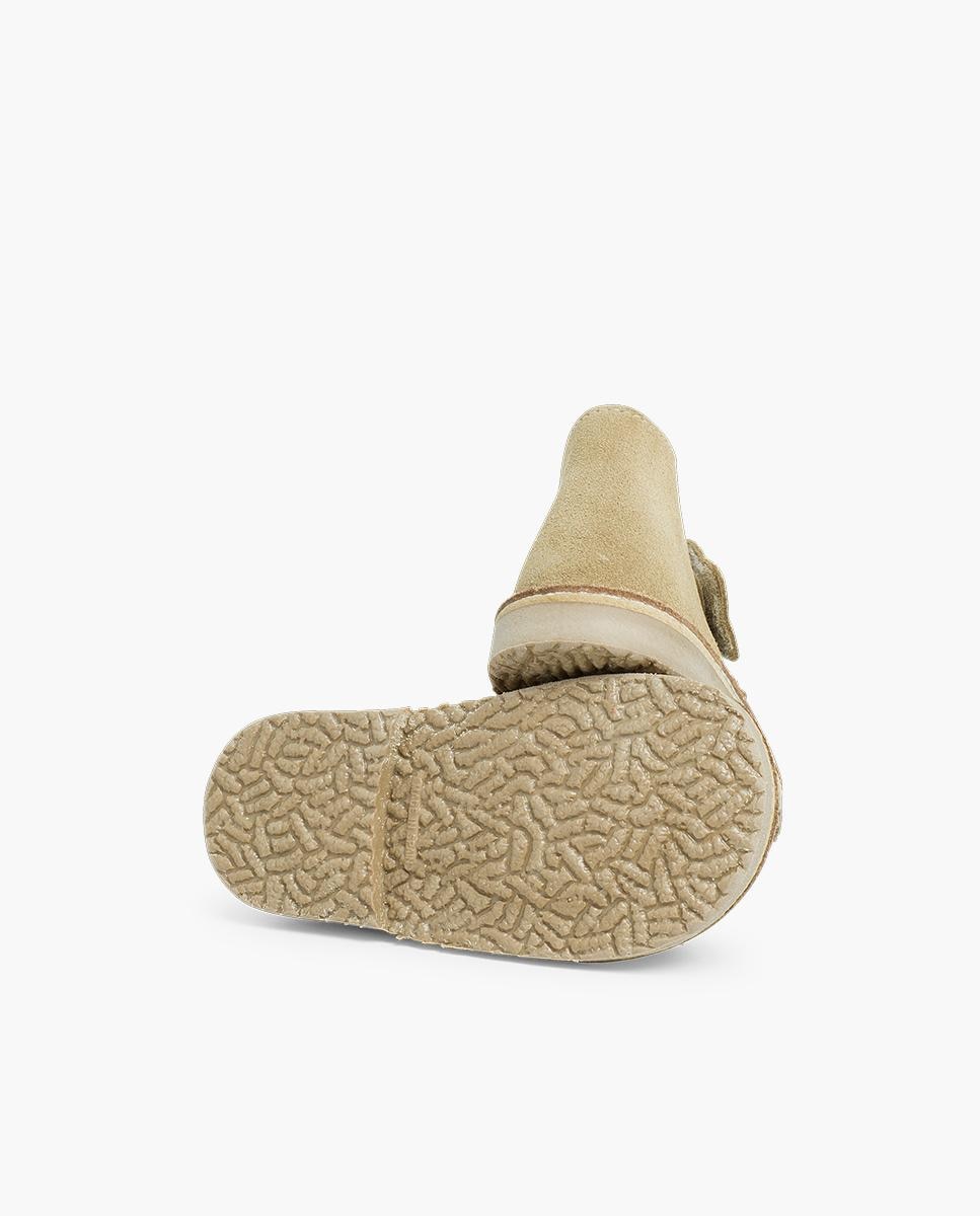 Botas de niños estilo safari cinta adherente - Pisamonas - Beige Beige-3