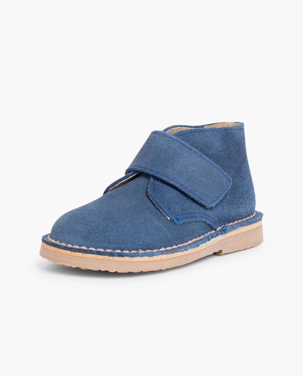 Botas de Bebé Niño Botas Safari tira adherente - Pisamonas - Azul índigo Azul índigo-2