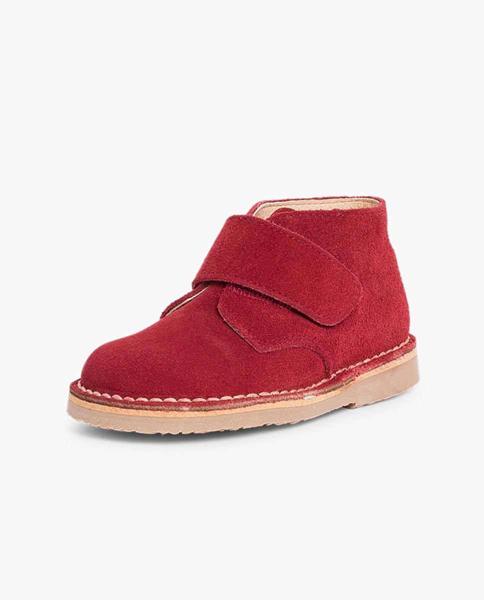 Botas de Bebé Niño Botas Safari tira adherente - Pisamonas - Burdeos Burdeos-2