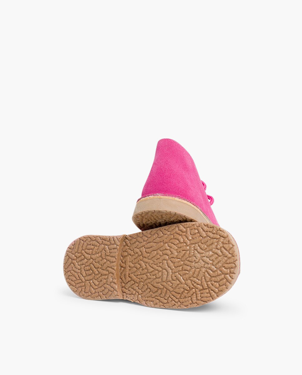 Pisacacas de niño botas safari cordones - Pisamonas - Fucsia Fucsia-2