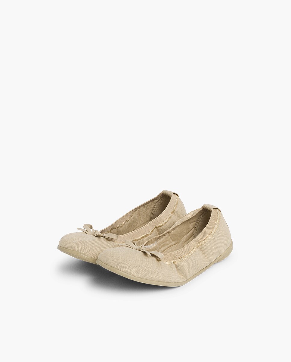 Manoletinas Niña Manoletinas De Tela Bailarinas De Niña De Tela