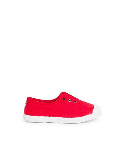 Imagen 0 de Zapatillas de lona de niños con puntera de goma y cierre elastico