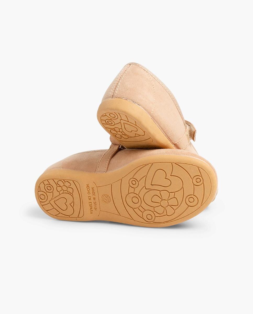 Merceditas de bebé niña en serratex con cierre adherente - Pisamonas - Camel Camel-3