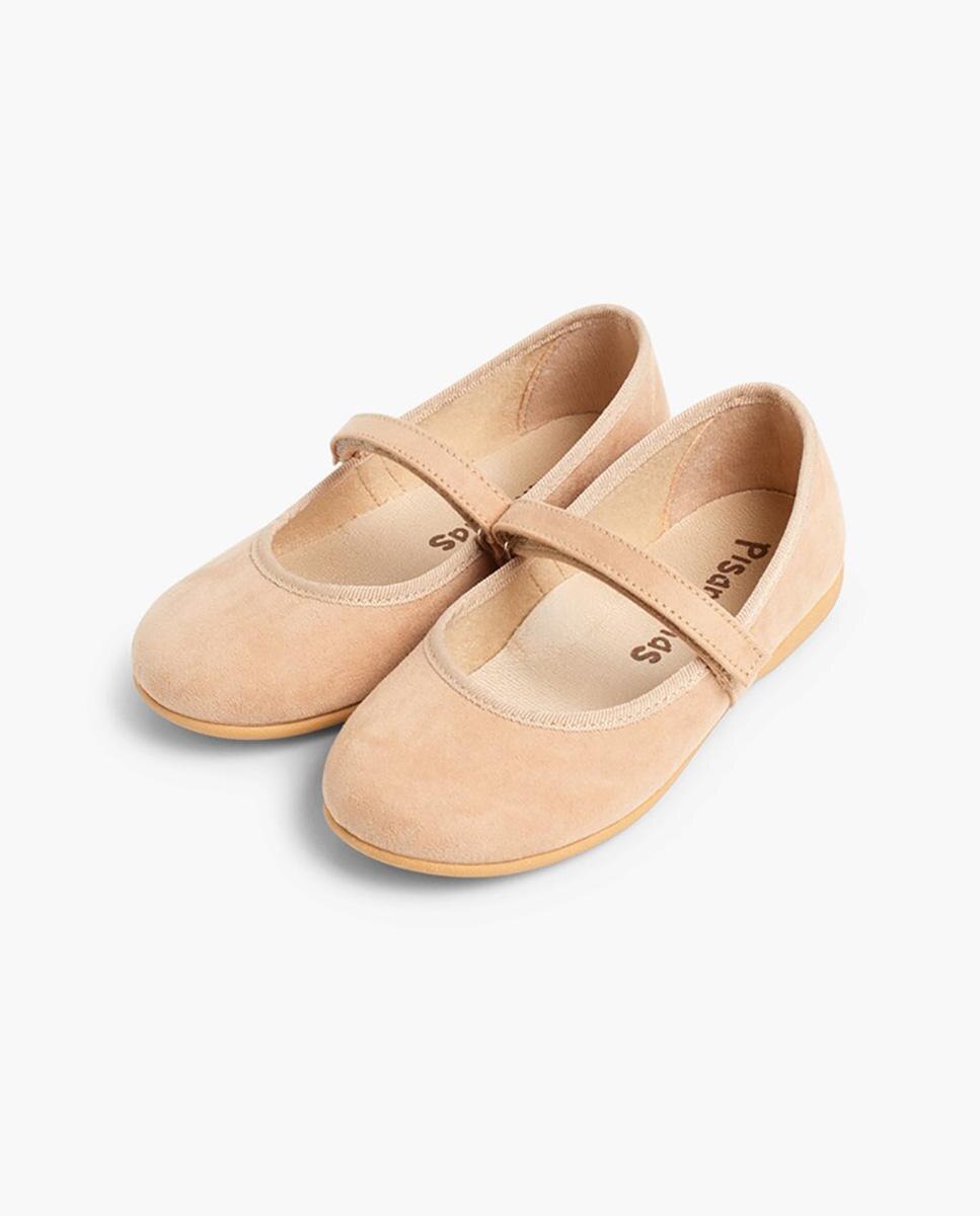 Merceditas de bebé niña en serratex con cierre adherente - Pisamonas - Camel Camel-4