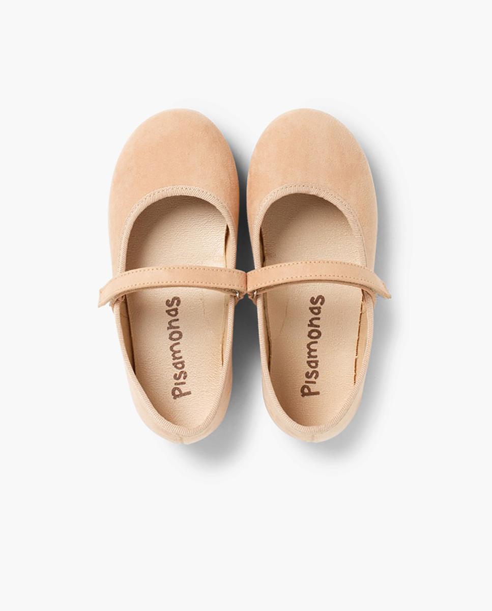 Merceditas de bebé niña en serratex con cierre adherente - Pisamonas - Camel Camel-5