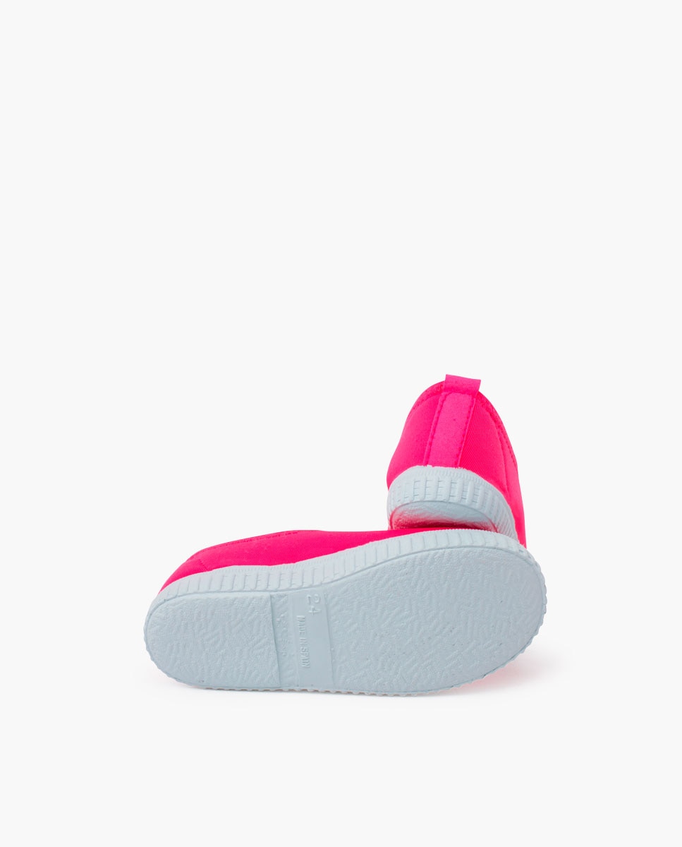 Cangrejeras de bebé de neopreno - Pisamonas - Rosa Rosa-2