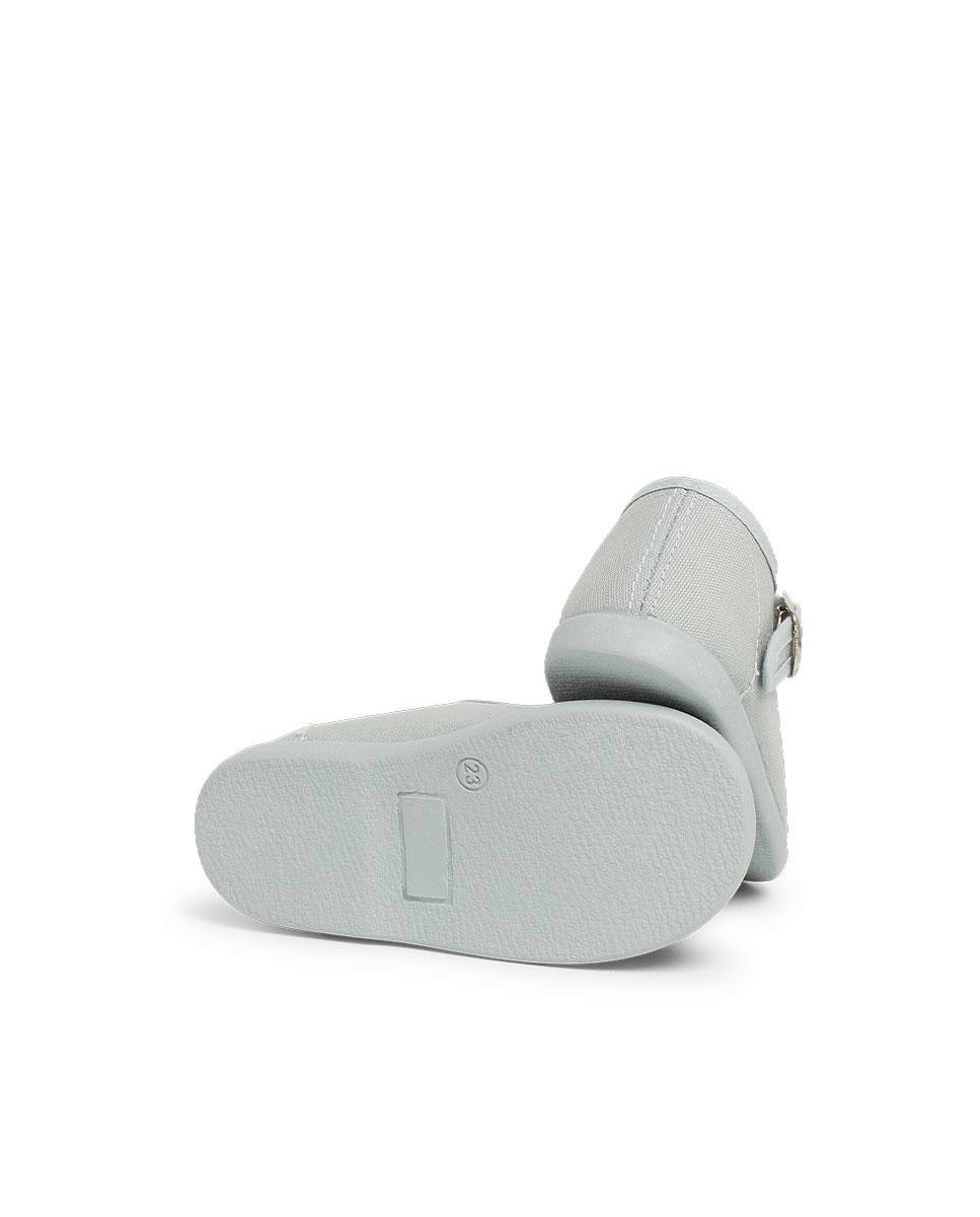 Pepitos de bebé tela hebilla - Pisamonas - Gris claro Gris claro-3