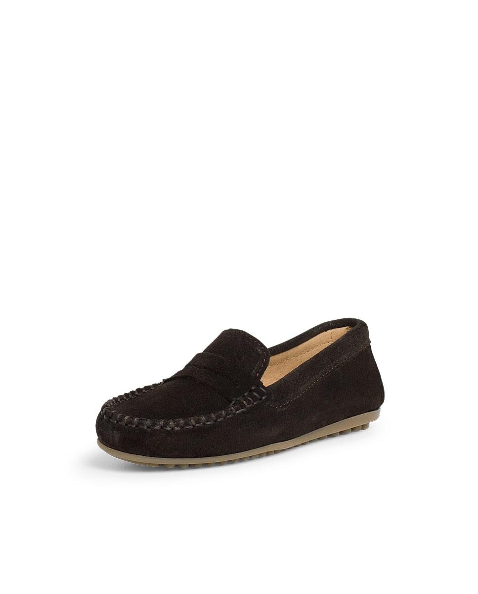 Mocasines de niños serraje antifaz - Pisamonas - Marrón Marrón-2