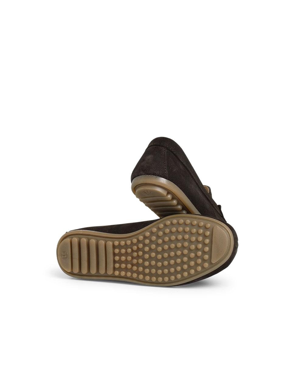 Mocasines de niños serraje antifaz - Pisamonas - Marrón Marrón-3