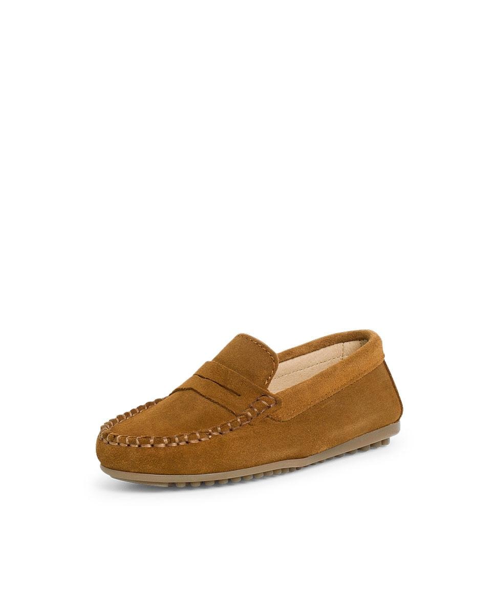 Mocasines de niños serraje antifaz - Pisamonas - Camel Camel-2